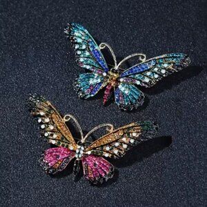 🍏50% OFF/3+...Colorful Butterfly Brooch
